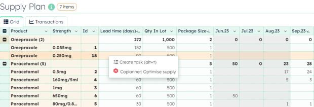 Optimising Supply with PLAIO Coplanner